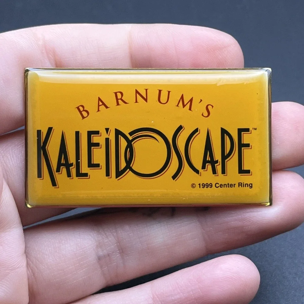 Barnum's Kaleidoscape Circus Lapel Hat‎ Pin